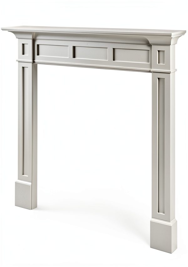 Pearl Mantels Fireplace Surround MDF Easy Assembly Mantel-0