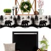 Fireplace Mantel Scarf Lsrtoss Polyester 70x17-2