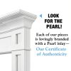 Pearl Mantels Fireplace Surround MDF Easy Assembly Mantel-5