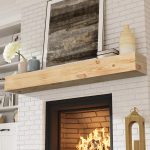 Eshoma Fireplace Mantel Surrounds Walnut 72-0