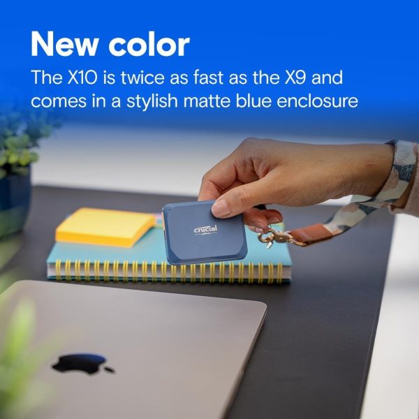 Crucial X10 Portable SSD 1TB Blue External SSD-6