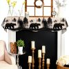 Fireplace Mantel Scarf Lsrtoss Polyester 70x17-3