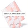 Affirmation Cards Black Square Paper Daily Motivation-3