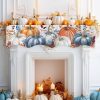 Victoroes Thanksgiving Fireplace Mantel Scarf Polyester Fall-1