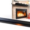 Fireplace Mantel Shield Otoolling Iron Rustic-0