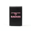 Affirmation Cards Black Square Paper Daily Motivation-5