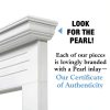 Pearl Mantels Fireplace Surround MDF Easy Assembly ARYB48510-4