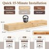 Eshoma Fireplace Mantel Surrounds Walnut 72-1