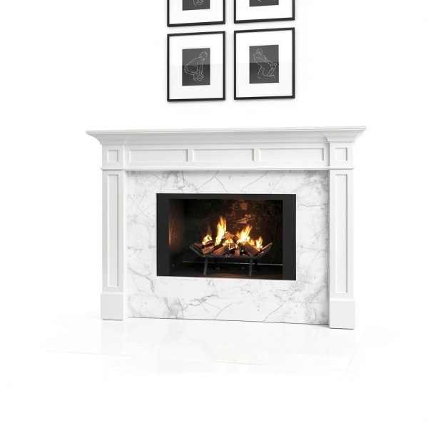 Pearl Mantels Fireplace Surround MDF Easy Assembly Mantel-4