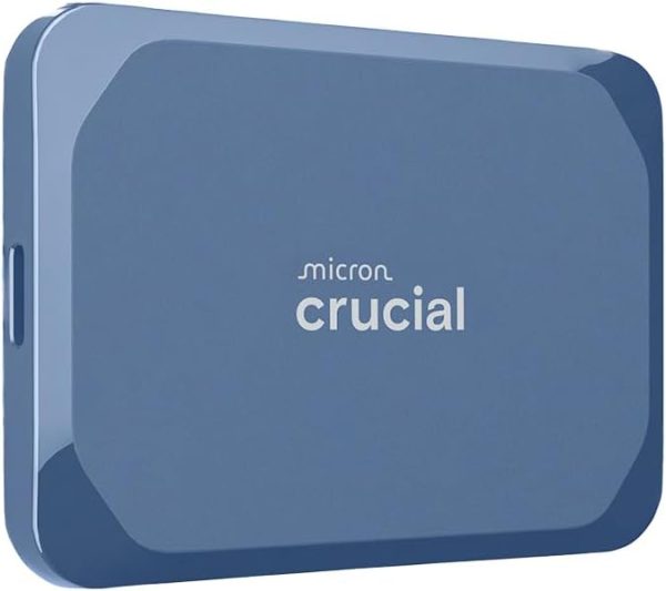 Crucial X10 Portable SSD 1TB Blue External SSD-0
