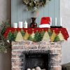Huotupsine Christmas Mantel Decorations Polyester 60 x 17-4