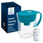 Brita Metro Water Pitcher BPA Free Filter Turquoise-0