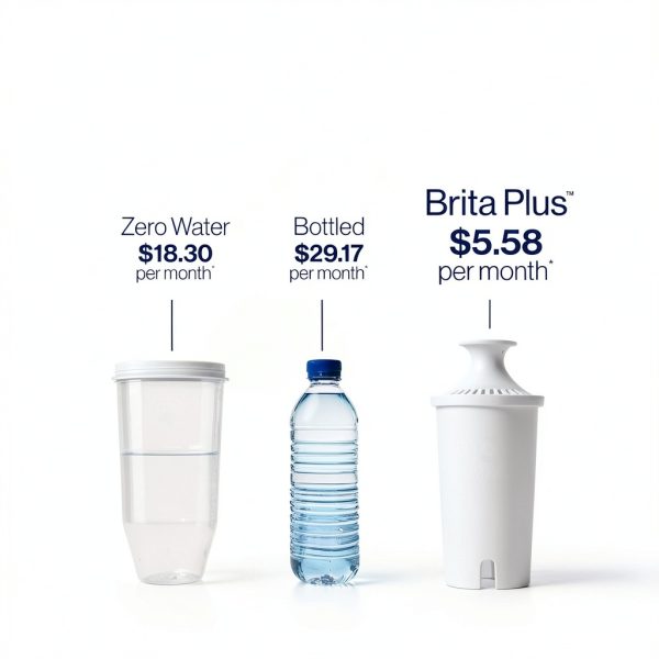 Brita Ultramax Water Filter Pitcher Change Indicator Black-5