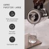 Aarke Water Filter Pitcher Glass Stainless Steel Purifier-4
