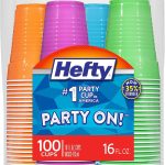 Hefty Disposable Party Cups Assorted Colors 16 Ounce-0