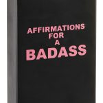 Affirmation Cards Black Square Paper Daily Motivation-0