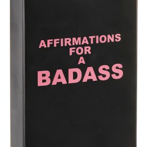Affirmation Cards Black Square Paper Daily Motivation-0