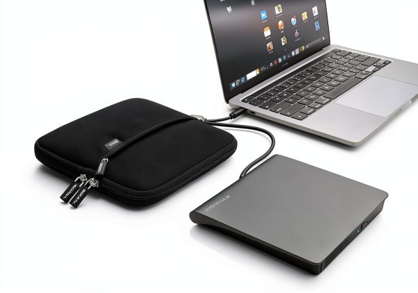 ROOFULL External CD DVD Drive Laptop Mac USB 3.0-5