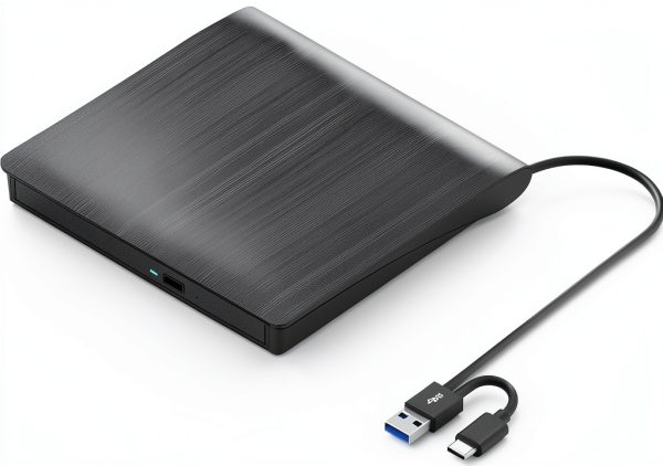ROOFULL External CD DVD Drive Laptop Mac USB 3.0-8