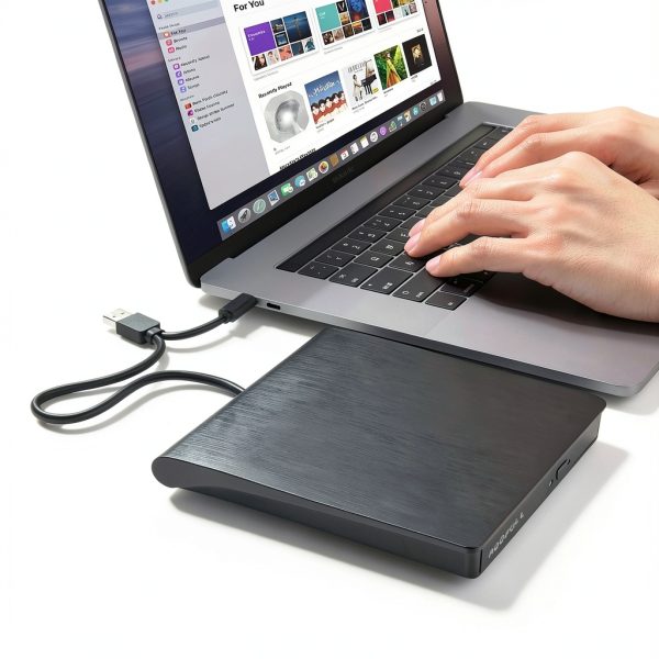 ROOFULL External CD DVD Drive Laptop Mac USB 3.0-6