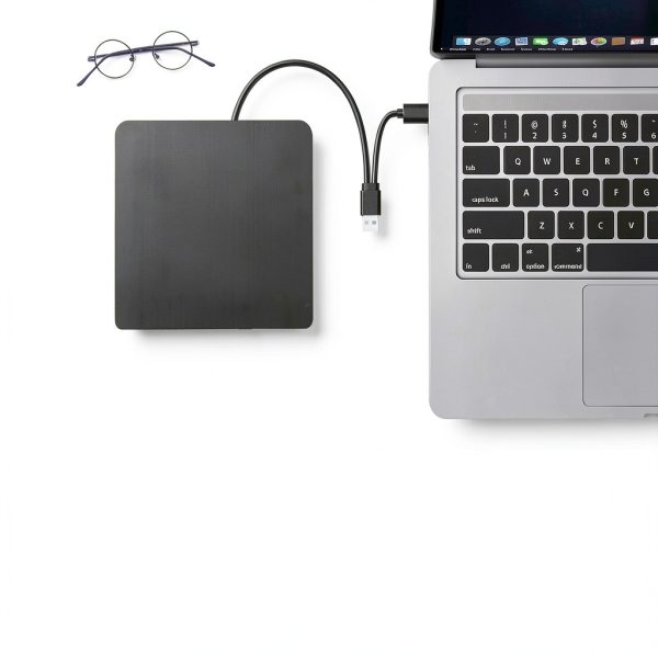 ROOFULL External CD DVD Drive Laptop Mac USB 3.0-3