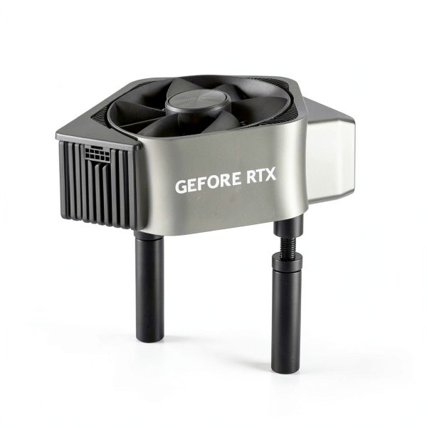 Graphics Card Bracket nkomax Aluminum Black-4