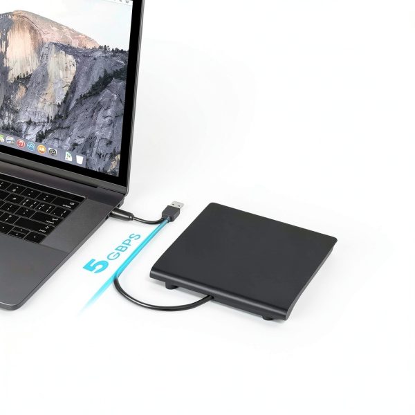 ROOFULL External CD DVD Drive Laptop Mac USB 3.0-2