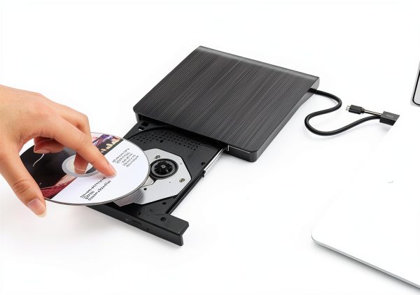 ROOFULL External CD DVD Drive Laptop Mac USB 3.0-1