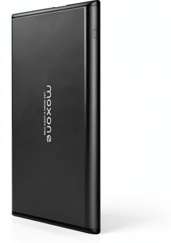 Maxone Ultra Slim 1TB External Hard Drive Charcoal Grey USB 3.0-0