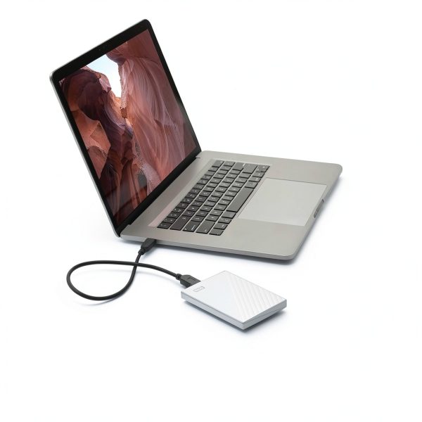 WD My Passport Ultra 2TB for Mac – Silver Metal, 256‑Bit AES-2