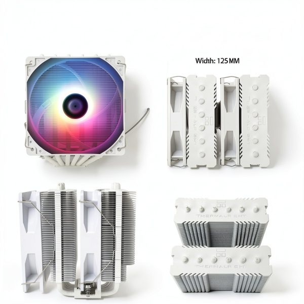 Thermalright PA120 SE CPU Cooler Black ARGB 265W Dual Fan-5