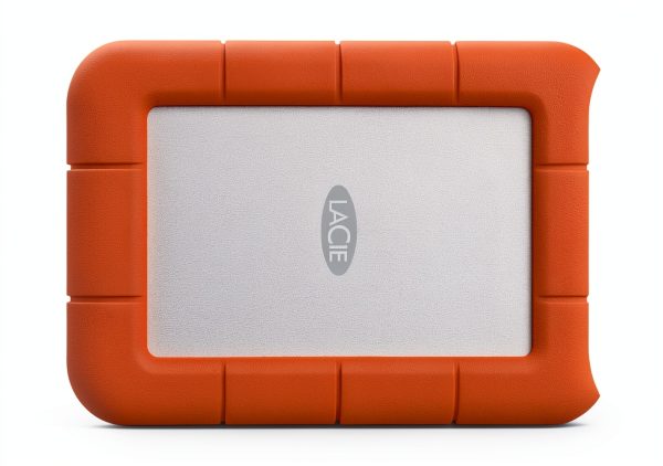 LaCie Rugged Mini 2TB External Hard Drive Orange USB 3.0 Portable-3