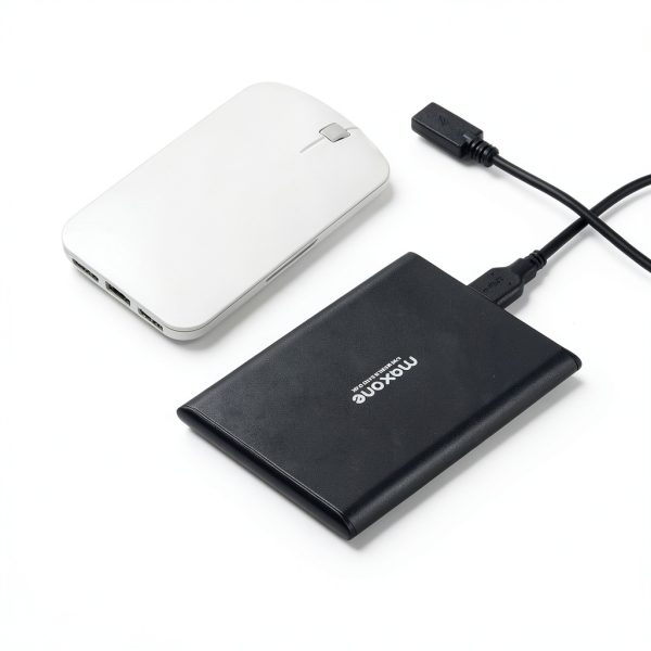 Maxone Ultra Slim 1TB External Hard Drive Charcoal Grey USB 3.0-3