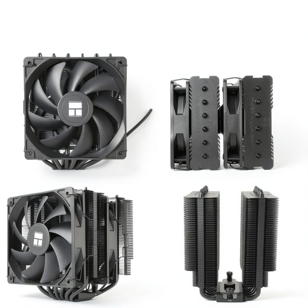 Thermalright PA120SE Black CPU Cooler Dual PWM Fans Heat Sink 1550RPM-5