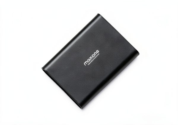 Maxone Ultra Slim 1TB External Hard Drive Charcoal Grey USB 3.0-4
