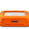 LaCie Rugged Mini 2TB External Hard Drive Orange USB 3.0 Portable-9