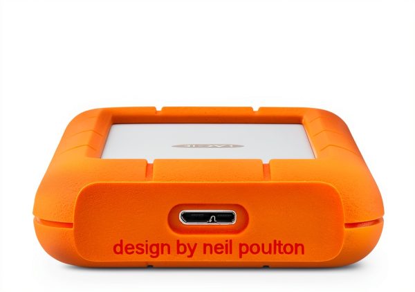 LaCie Rugged Mini 2TB External Hard Drive Orange USB 3.0 Portable-9