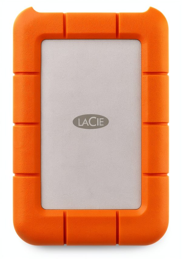 LaCie Rugged Mini 2TB External Hard Drive Orange USB 3.0 Portable-0