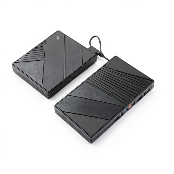 External DVD Drive Amicool A11 Black Slim Portable USB C Model-5