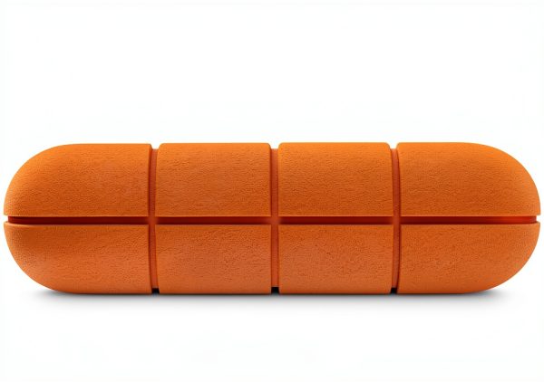 LaCie Rugged Mini 2TB External Hard Drive Orange USB 3.0 Portable-2