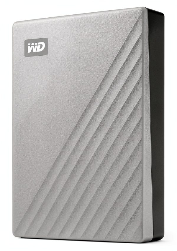 WD My Passport Ultra 6TB Portable Hard Drive Silver 2.5 inch USB C-0