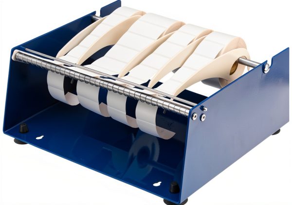 Global Industrial Manual Label Dispenser for Up to 12" W Labels, Table or Wall Mount-0
