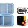 Elonbo Carrying Case for Makeid P31 Label Maker Blue Travel Bag-1