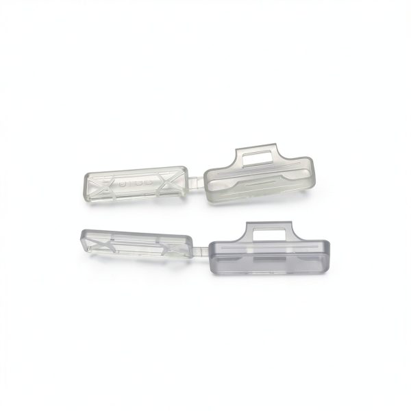 The Lord of the Tools 100pcs Cable Label Boxes Cable Wire Clip Wire Waterproof Marking Box 30 x 10 mm Wire Transparent Signage Identification Box Cable Waterproof Label Box-5