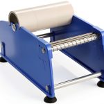 Nifty Products DLC4 Plastic Tabletop Manual Label Dispenser 4in Width-0
