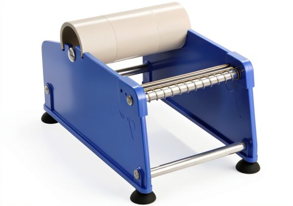 Nifty Products DLC4 Plastic Tabletop Manual Label Dispenser 4in Width-0
