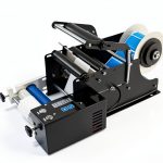 Semi-Automatic Plane Labeling Machine TozMvi Electric Bottle Labeler-0