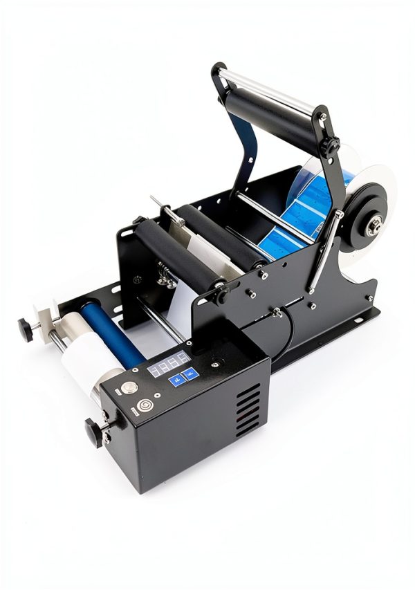 Semi-Automatic Plane Labeling Machine TozMvi Electric Bottle Labeler-2