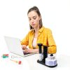 Manual Label Sticker Roll Dispenser owfccla Adjustable Tabletop-1