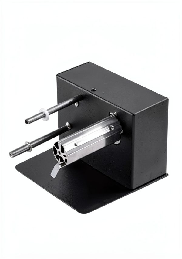 Automatic Label Rewinder, 180mm Speed Adjustable Automatic Label Rewinder, Two-Way Rewinding Label Roller Machine Synchronize with Printer-3